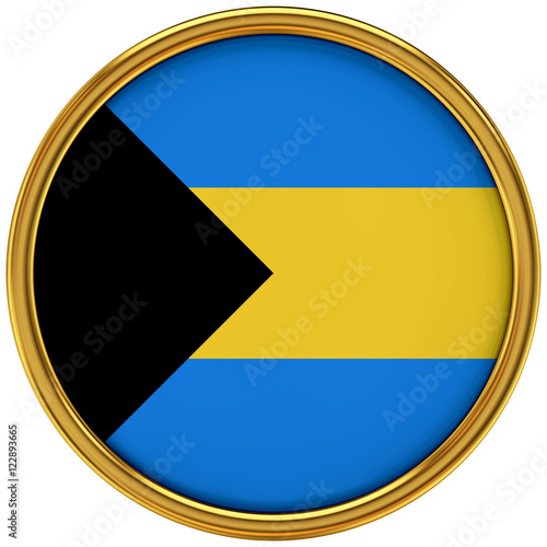 Bahamas Flag Glossy Button/icon (3d rendering). Free Download Bahamas Flag Glossy Button/icon (3d rendering). - GFXLoad