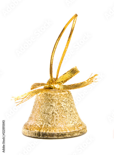 gold bell Christmas