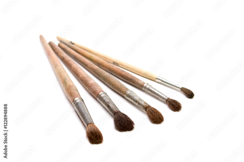 Fototapeta premium brush drawing