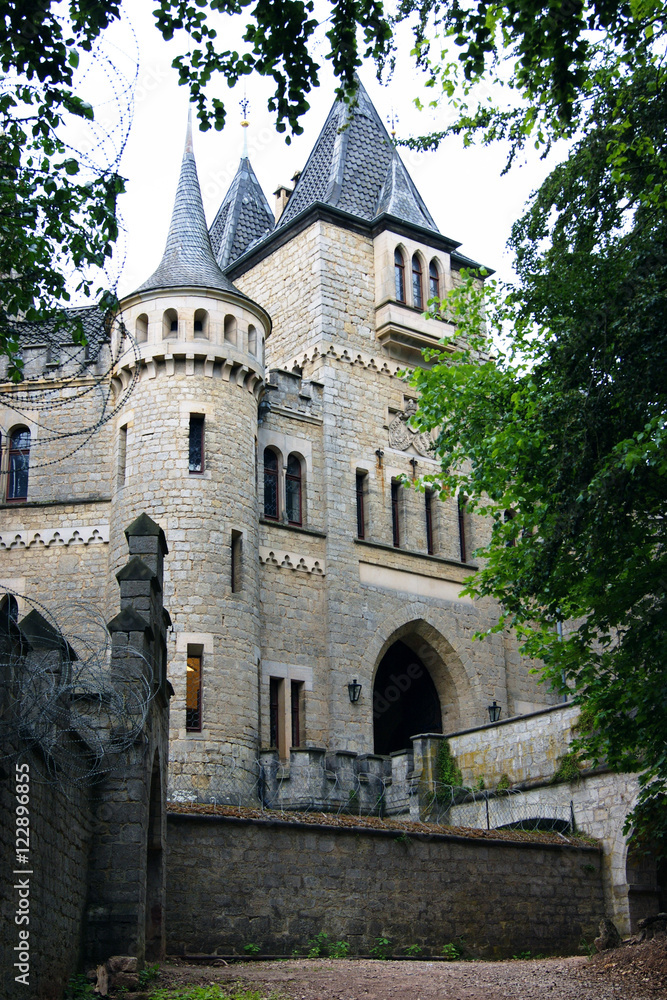 Gateway to the German castle Marienburg
