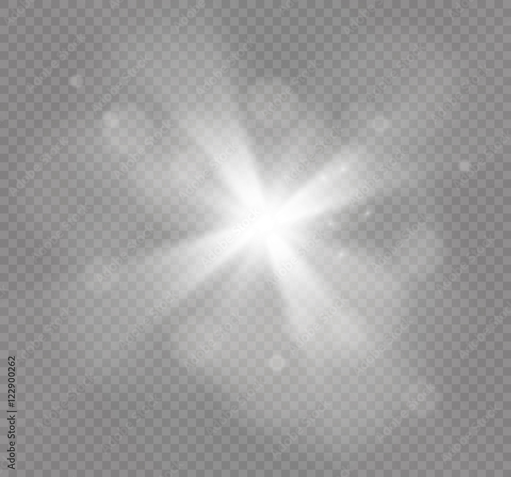 Glow light effect. Star burst with sparkles. Glow light effect. Star burst with sparkles.