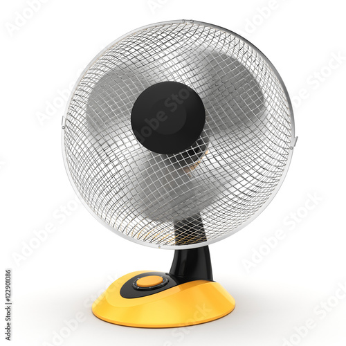 3D rendering fan