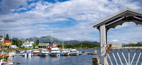 Landscape with boats in Nor...
