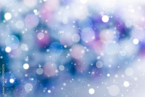 Snowfall winter background. Christmas holiday time