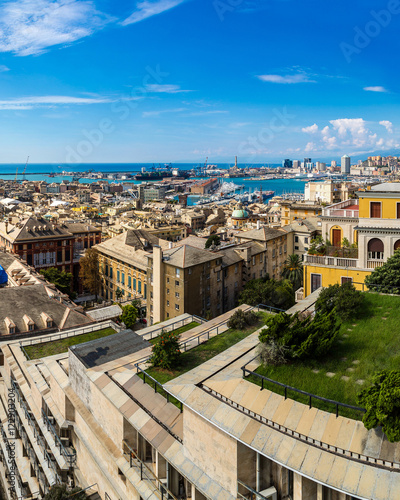 Port of Genoa in Italy