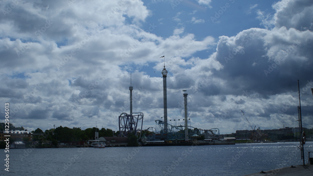 The capital of Sweden, Stockholm city The capital of Sweden, Stockholm city