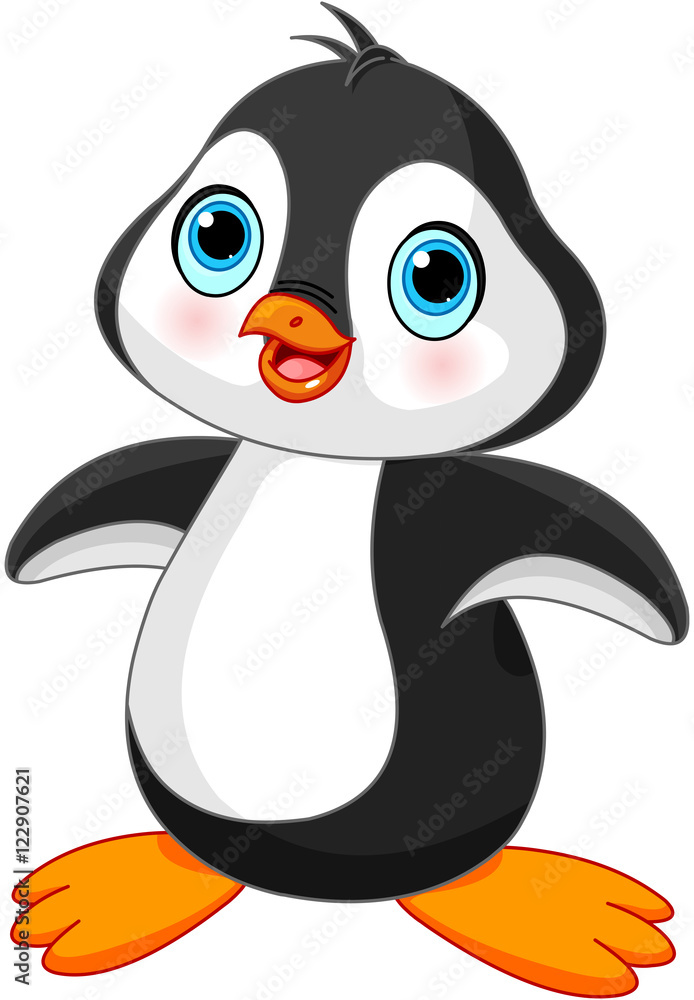 Obraz premium Cute Penguin