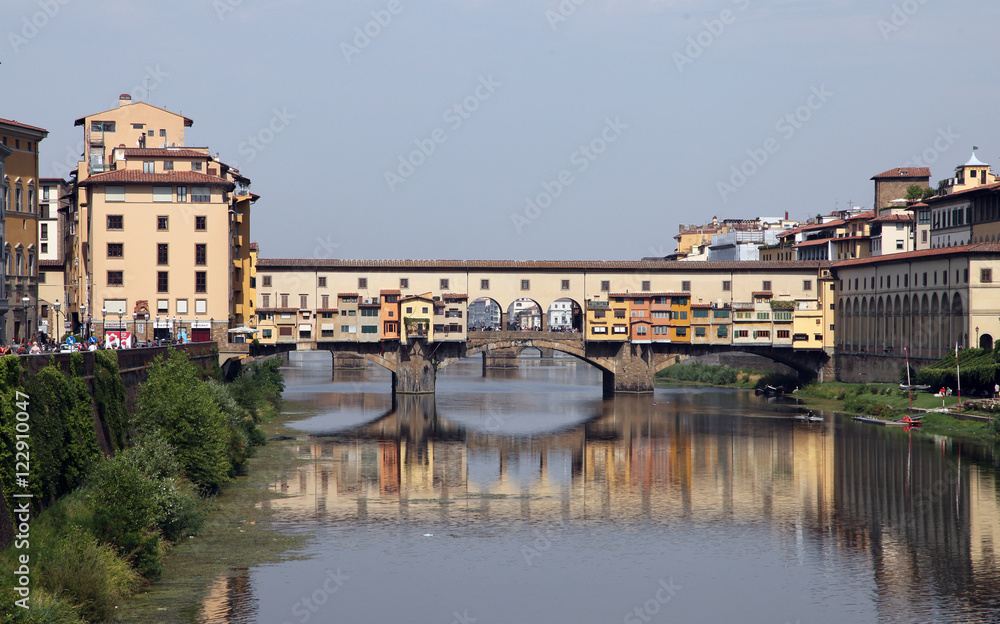 Cityscape of Florence, Italy at sunset