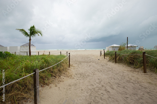 Canvastavla Hurricane Matthew and tropical storm