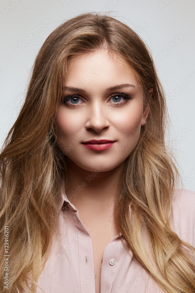 Fototapeta premium Blond girl beauty