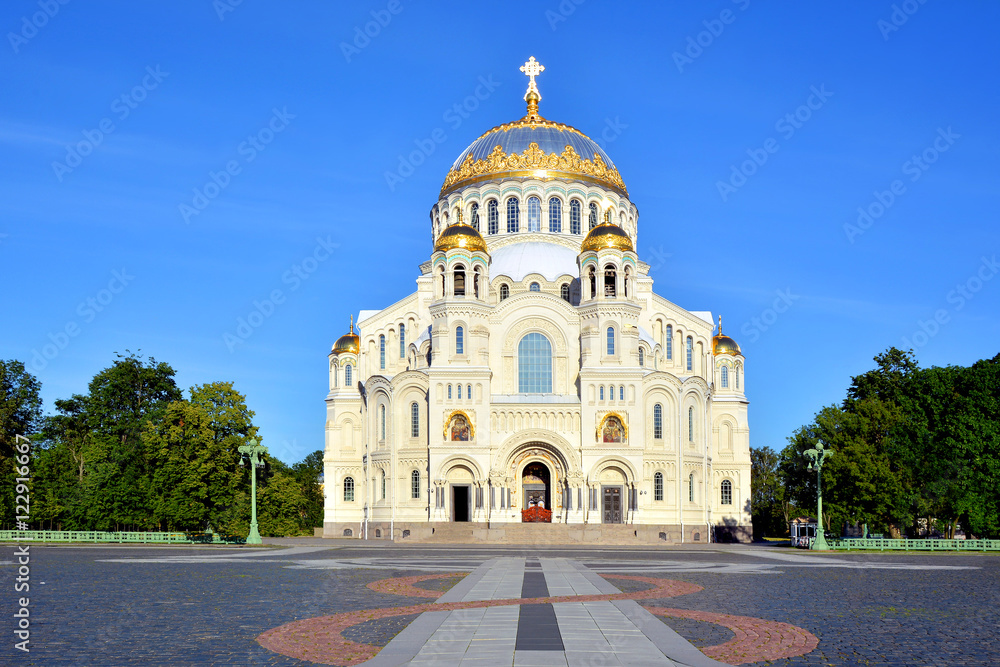 Petersburg. Kronstadt. Nikolsky Cathedral