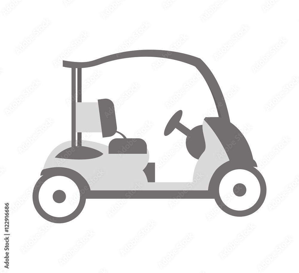 golf cart vehicle equipment vector illustration design golf cart vehicle equipment vector illustration design