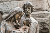 Sculpture of the holy family