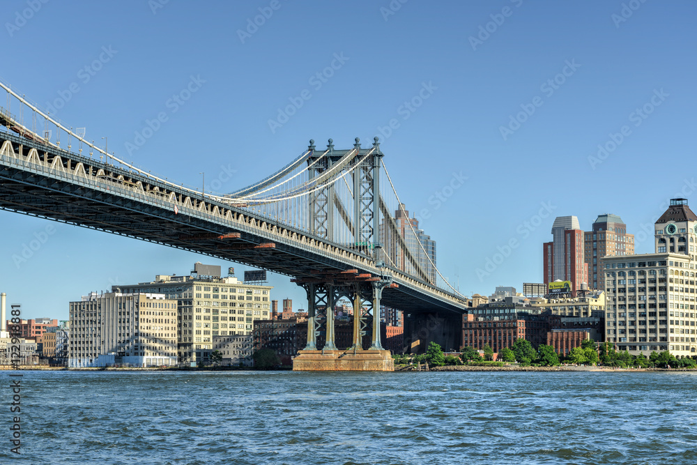 Obraz premium Manhattan Bridge View