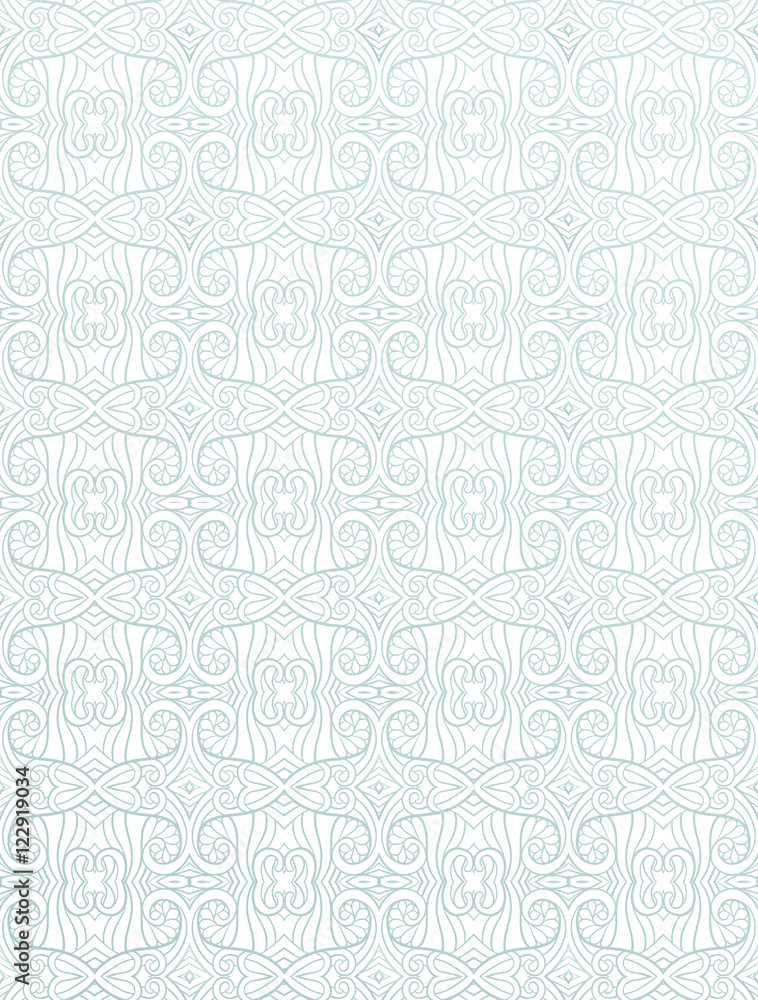 Ornamental Seamless pattern for watermark. Ornamental Seamless pattern for watermark.