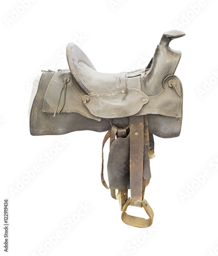 Old Leather Saddle