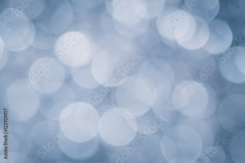 Pearl blue blur bokeh for background, Luxury concept.