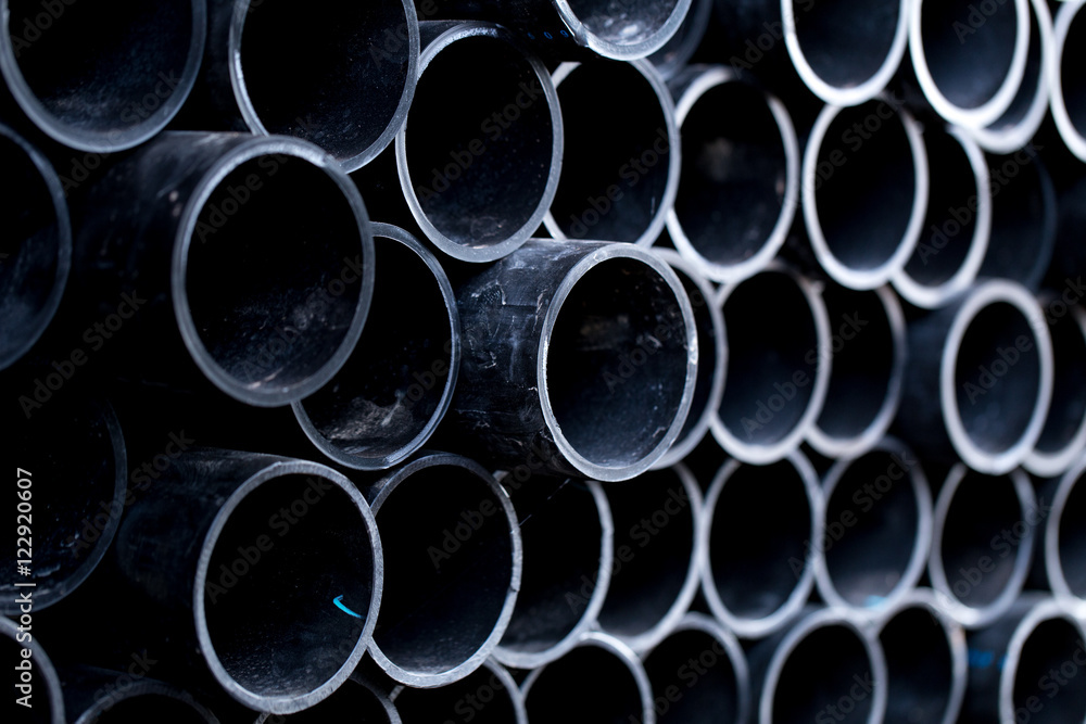 Black pipe tube. Black pipe tube.