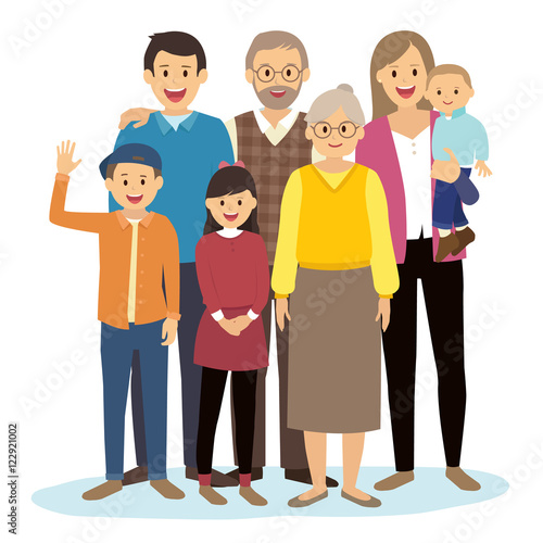 Happy Big Family