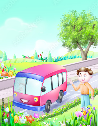 Bus goes Round and round