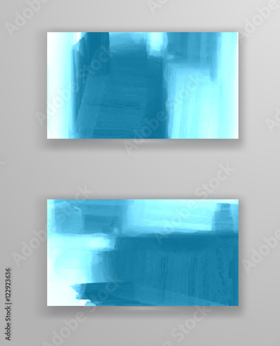 Abstract inkblot background.