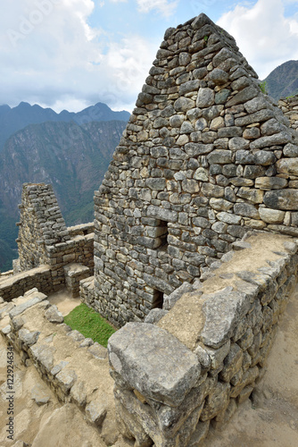 Ruins of village Machu-Picchu