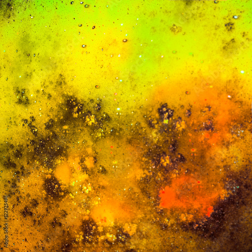 Expressive iridescent backdrop. Grunge texture  abstract background. 
