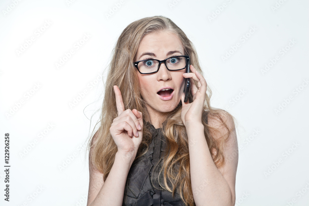 emotional phone conversation. Business woman very shrewd and clever in their thoughts and opinions. He decides to do on the phone and learned a lot . emotional phone conversation. Business woman very shrewd and clever in their thoughts and opinions. He decides to do on the phone and learned a lot .