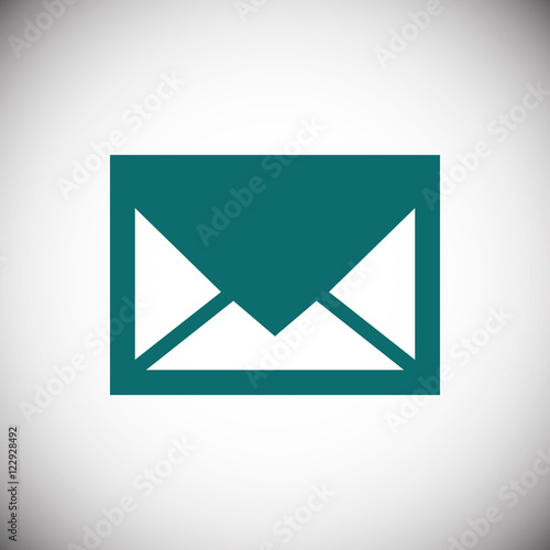 Free Download email icon stock vector illustration flat design - GFXLoad