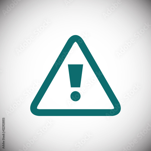 alert icon stock vector illustration flat design