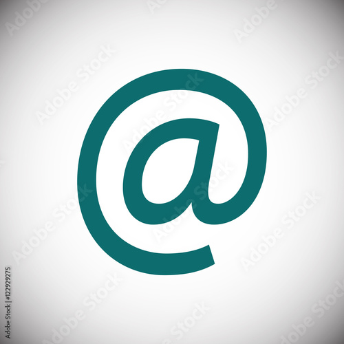 email icon stock vector illustration flat design