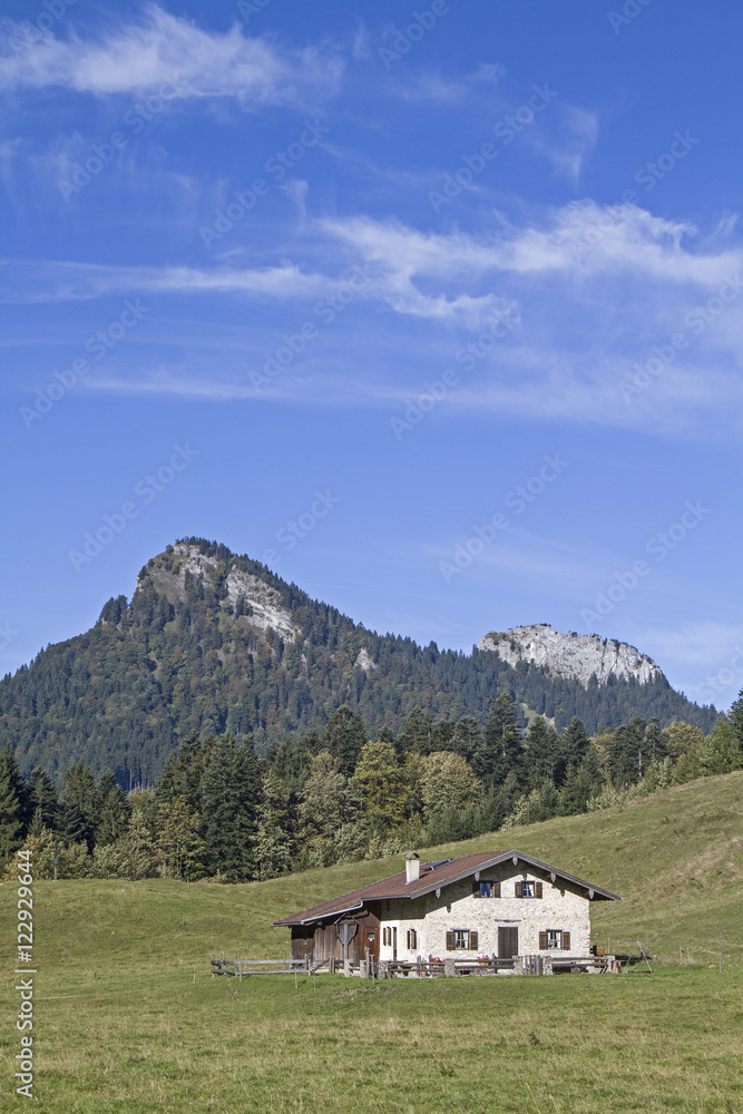 Kaseralm in den Chiemgauer Alpen