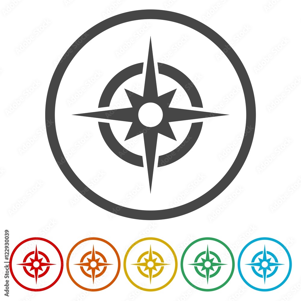 Compass icon, Compass icon eps10, Compass icon vector Compass icon, Compass icon eps10, Compass icon vector