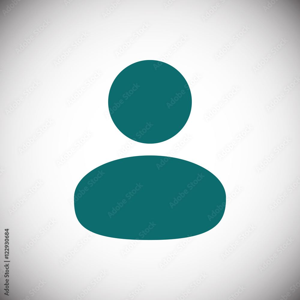 Man icon stock vector illustration flat design Man icon stock vector illustration flat design