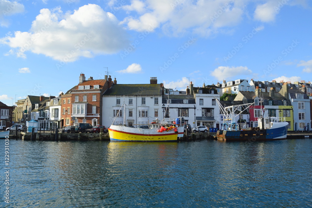 Custom House Quay at Weymouth Harbour.