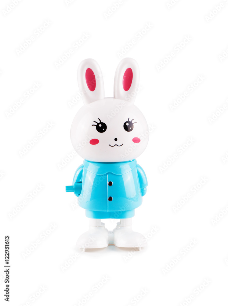 Toy bunny isolated