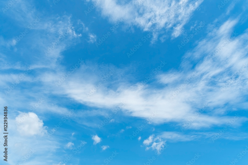 Obraz premium blue sky with cloud