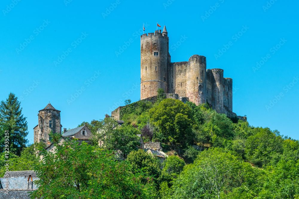 Chateau de Najac. Aveyron. France