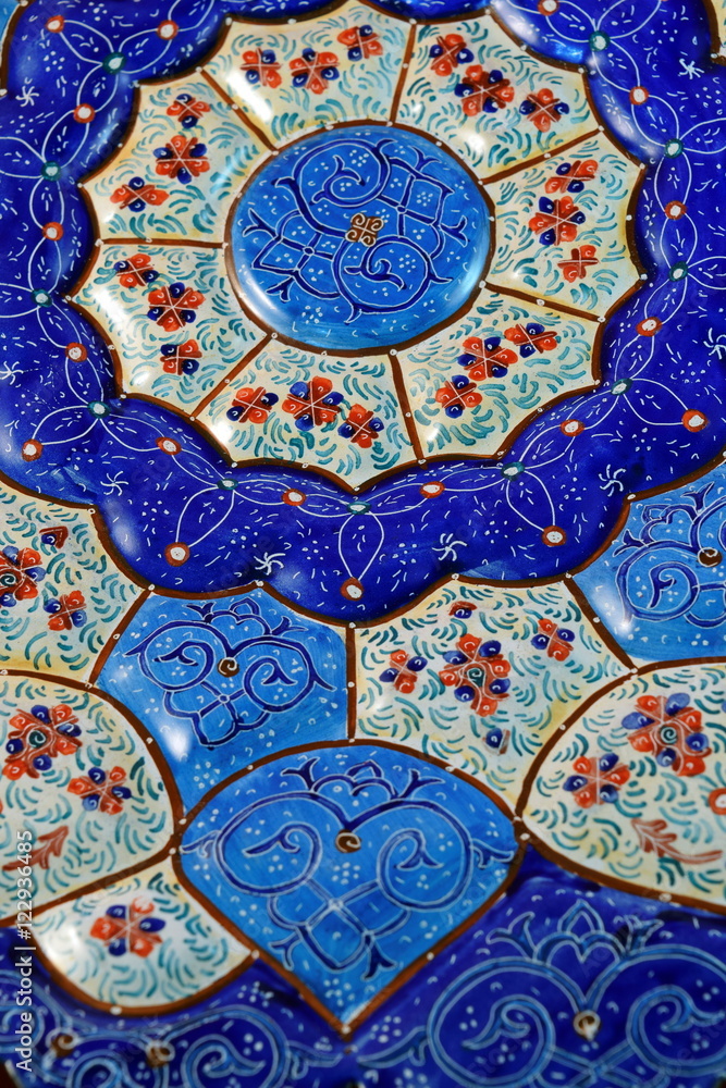 Fototapeta premium Mina Handicraft made in Esfahan Naqshe Jahan Square
