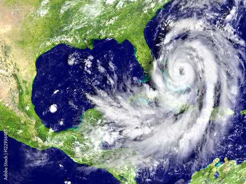 Hurricane Matthew approaching Florida