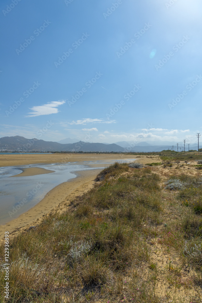 One of the most beautiful beaches in the world in Naxos island, One of the most beautiful beaches in the world in Naxos island,