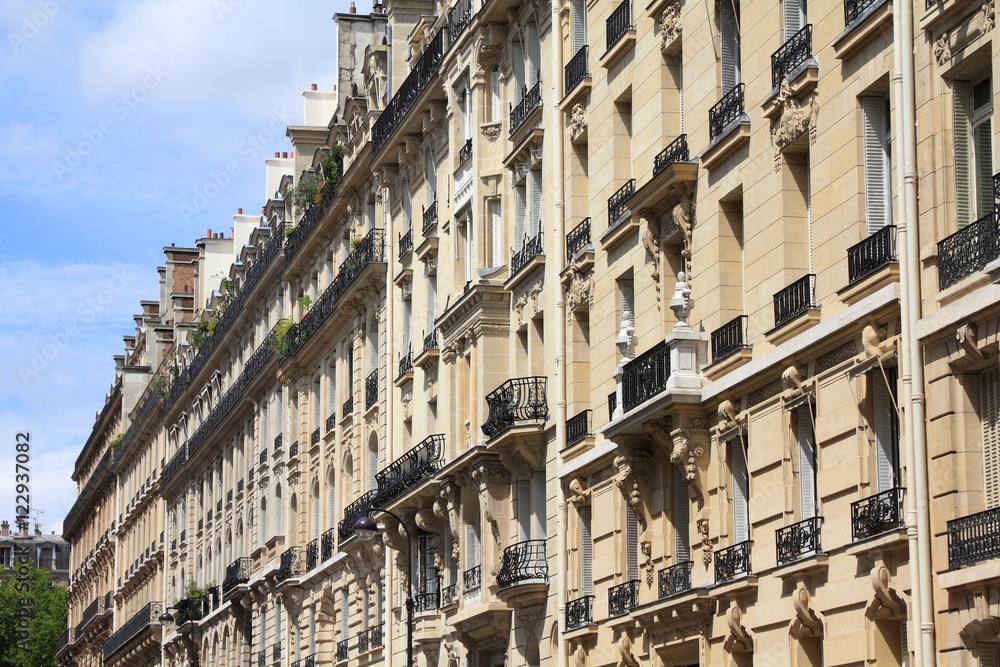 Residential architecture, Paris, France