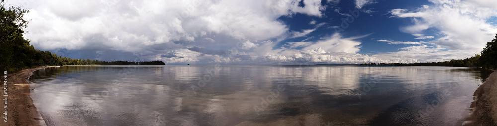 Fototapeta premium Panoramablick in Västergötland, Schweden
