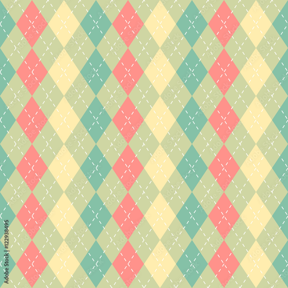 Argyle vector seamless pattern Argyle vector seamless pattern