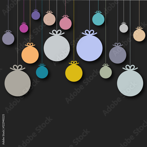 fond abstrait,boules de noël