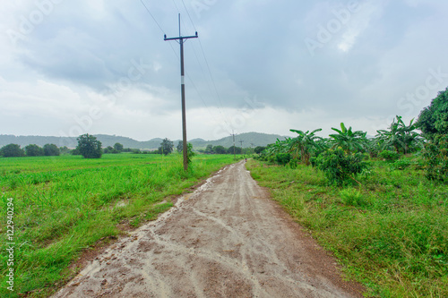 Rain on the farm