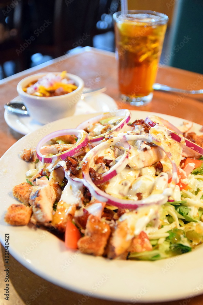 Fresh Grilled Chicken Salad, Chicken Caesar Salad Fresh Grilled Chicken Salad, Chicken Caesar Salad