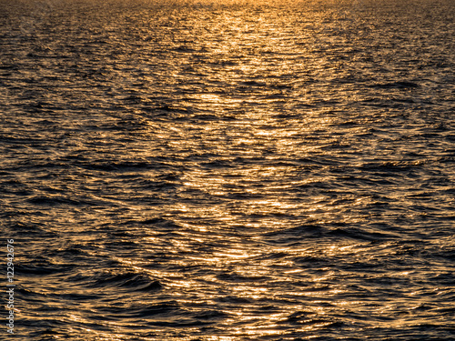 Sonnenuntergang auf einem See