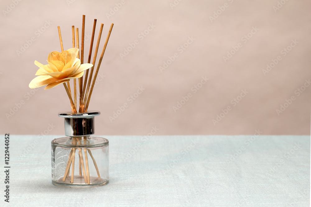 Decorative bottle with a flower Decorative bottle with a flower