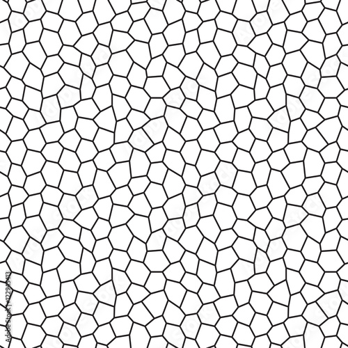 Abstract warped hexagon pattern © AlexanderZam